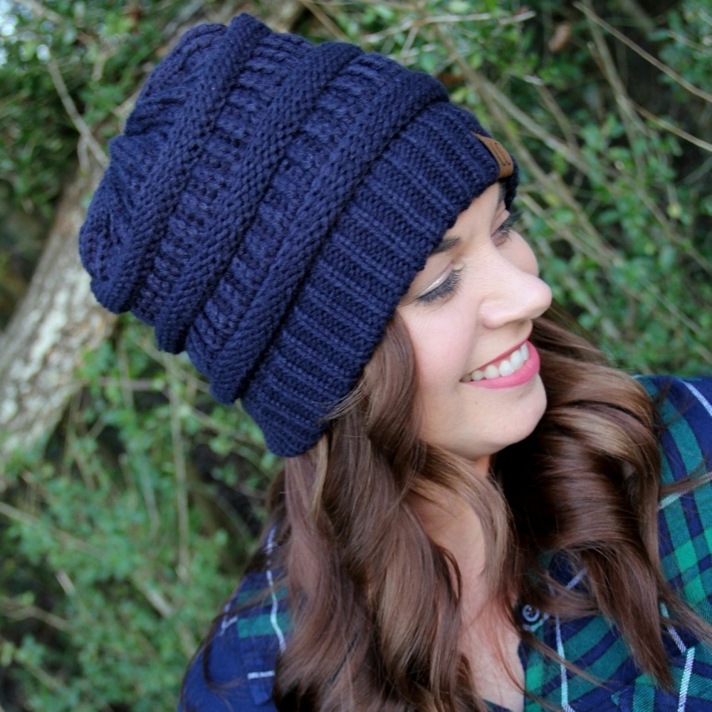 Authentic Navy Original CC Beanie